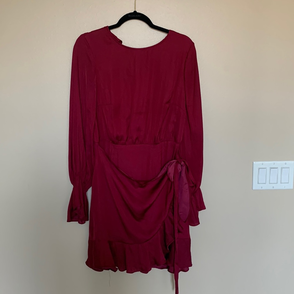 Hello Molly Red Open-Back dress